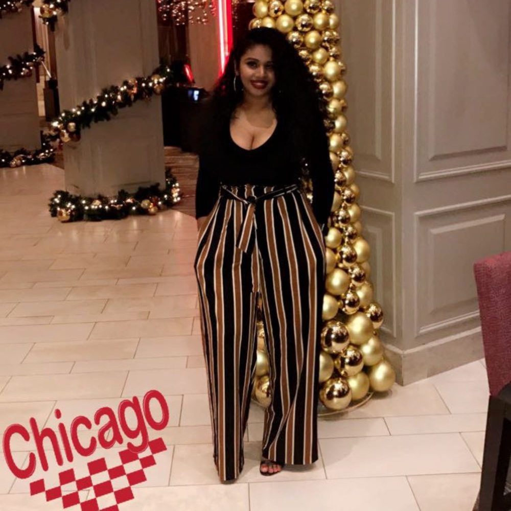 Wide leg pants